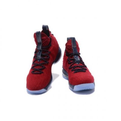 Nike Erkek Lebron 15 Bordo / Lacivert Mavi Basketbol Ayakkabısı Türkiye - 1M11BUJJ